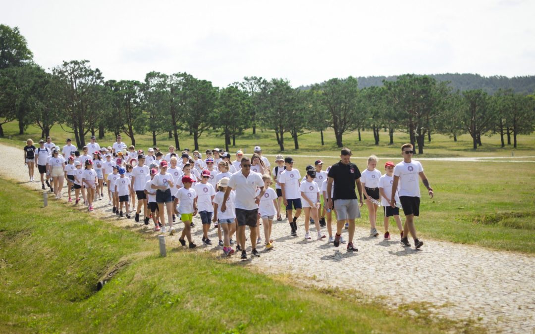 Zgrupowanie kadry dzieci