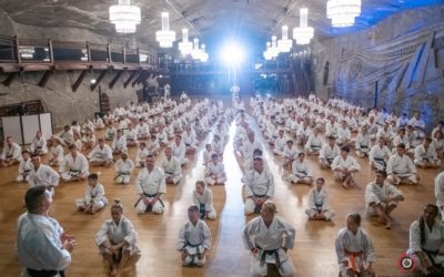 Międzynarodowy trening w Kopalni Soli w Wieliczce
